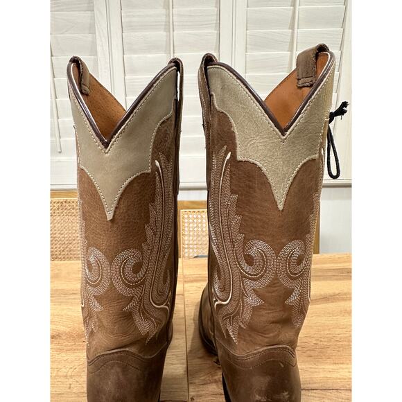Idyllwind Lawless Western Performance Boots Brown Leather Size 6.5 Lightly Worn - Picture 12 of 16